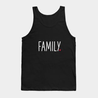 Family Heart - Gift Love Community Tank Top